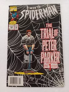 WEB OF SPIDER-MAN Vol. 1 No. 126 (July 1995) Trial of Peter Parker Part 1 - 9.6! - Picture 1 of 7