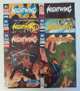 Lot Of 6 2018 DC Nightwing Comics #34, 36, 39, 40 42 & 42 Variant Cover - Picture 1 of 13