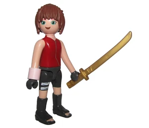 Playmobil Samurai Woman w/ golden katana - C47 - sport - Picture 1 of 4