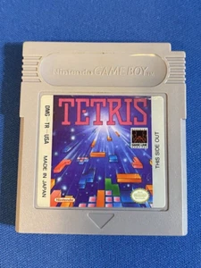 Tetris (Nintendo Gameboy, 1989) Authentic Tested Works Original - Picture 1 of 2