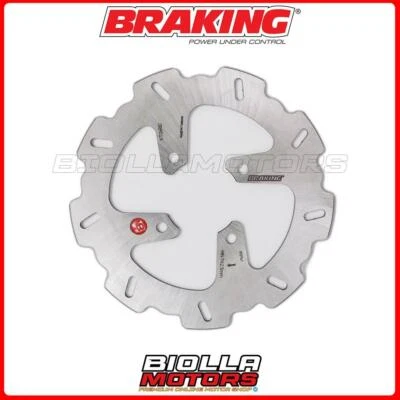 KT06RID DISCO FRENO POSTERIORE DX BRAKING KTM SX 65 2017 - WAVE FISSO - - Imagem 1 de 4