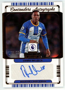 2022-23 PANINI CHRONICLES CONTENDERS DANNY WELBECK AUTO 173/299