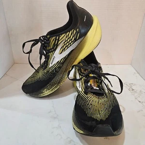 Brooks Hyperion Max Running Shoes Men’s Size 9 Black/Yellow Lightweight Performa - Picture 1 of 10