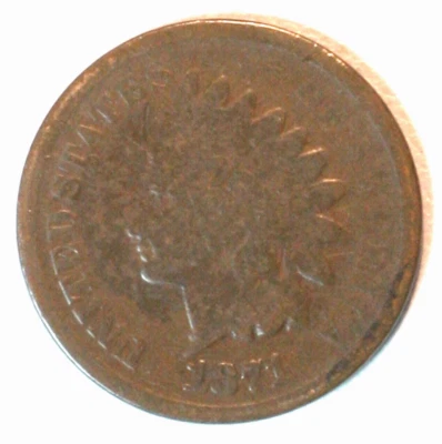 1871 Indian Cent - Image 1 of 3