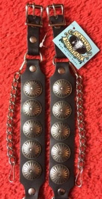 ¡¡Correas para botas hechas a mano en Estados Unidos!!  Ropa de escenario vaquera vaquera de motociclista occidental Foto 1 de 4