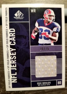 2003 SP Game Used Edition SP Field Fabrics 16/75 Eric Moulds #FF1-EM - Picture 1 of 2