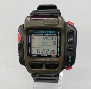 Reloj Casio Super Cyber Cross JG-200 Comunicación Óptica JP - Imagen 1 de 8