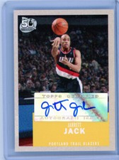 🏀 JARRETT JACK 2007-08 TOPPS 1957 VARIATION AUTO  🏀