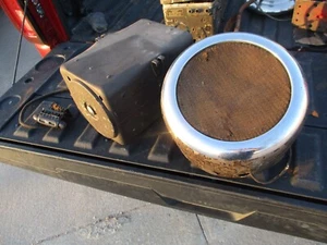 Vintage Original 1930's Car Truck Accessory Under-Dash Tube Radio Speaker Unit - Picture 1 of 14