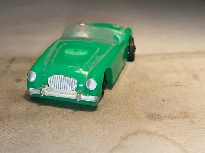 1960-е Austin Healey Roadster #103 Dinky Пластиковая Копия Синяя-Коробка Гонконг - Изображение 1 из 4