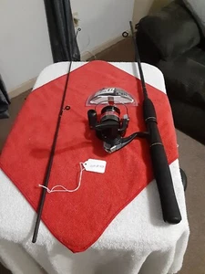 Spinning Fishing Rod ZEBCO 4'6'Ultra Light 10lb And New Reel ZS20 - Picture 1 of 12