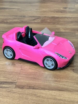 Coche de juguete convertible Martell Barbie rosa usado en excelente estado! Ver fotos Foto 1 de 4