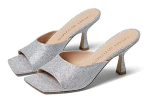 Sandalia Stuart Weitzman Tia 75 Slide Cristal 6 B - Imagen 1 de 1