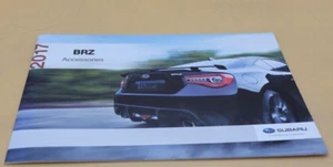 2017 SUBARU BRZ ACCESSORIES DEALER SHOWROOM SALES BROCHURE CATALOG BOOKLET - Picture 1 of 1