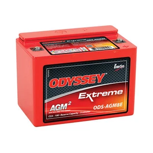 Odyssey Extreme Power & Motorsports (ODS) 12V AGM akumulator, ODS-AGM8E (PC310) - Zdjęcie 1 z 2