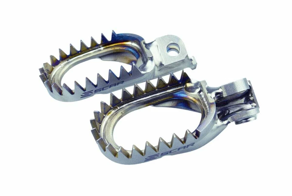 Gas Gas MC 50 2022 Scar Anti Mud Titanium Footpeg S5516AM - Image 1 of 1