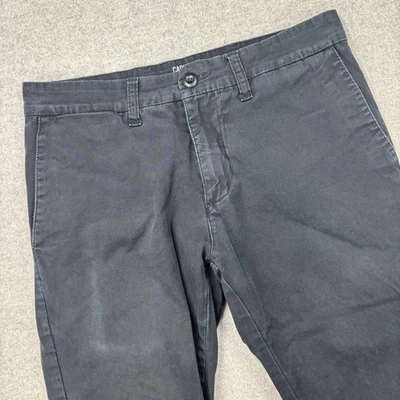 Брюки мужские Carhartt WIP Sid 30x30 черные Chinos незавершенное производство карман выцветание - Изображение 1 из 4