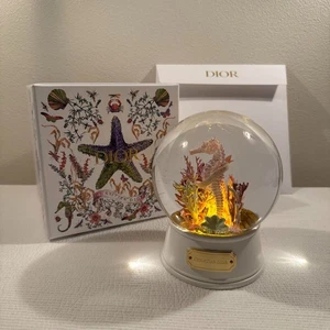 Christian Dior Greeting Gift Seahorse Snow Globe VIP with original Box UNUSED - Picture 1 of 24