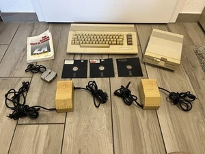 🛑Commodore 1541-II Floppy Disk Drive + Commodore 64 Computer – Inkl. Zubehör🛑 - Bild 1 von 24