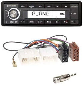 Continental USB 1DIN AUX DAB MP3 Autoradio für Mazda MPV (1988-1999) - Bild 1 von 9