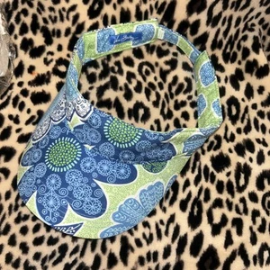 VERA BRADLEY DOODLE DAISY WOMEN'S VISOR/ HAT - LIMITED EDITION - GUC  - Picture 1 of 8