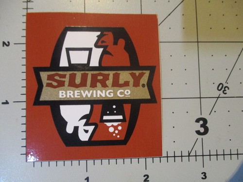 SURLY BREWING CO Minnesota Two Face STICKER decal craft beer Darkness ...