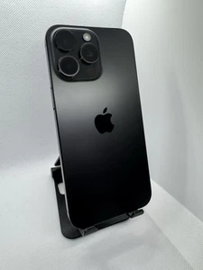 Unlocked Apple iPhone 15 Pro Max 256GB Black Titanium 100% BH - Photo 1 sur 6