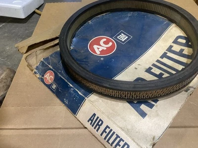 NOS AC A350C 空气过滤器。 庞蒂亚克 1965 1966 年 GTO 雪佛兰 Corvette。 通用 #6484295 — 第 1/3 张图片