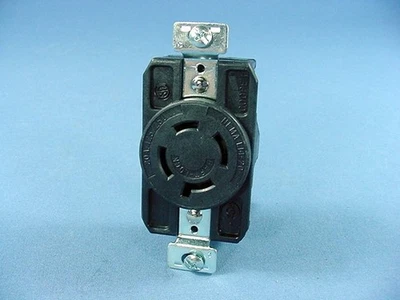 Cooper CWL1420R Twist Turn Locking Receptacle Outlet NEMA L14-20R 20A 125/250V - Image 1 of 4