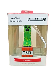 Hallmark ~ Minecraft 'Creeper' ~ Christmas Ornament ~ Damaged Box - Picture 1 of 2