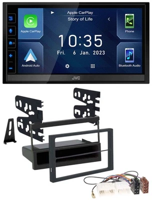JVC DAB Bluetooth MP3 USB 2DIN Autoradio für Mazda 626 99-02 MPV 96-99 MX5 00-05 - Bild 1 von 4