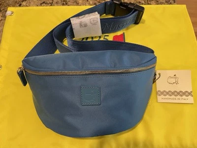2025 Masters Golf Tournament Belt Bag Fanny Pack Purse Adjustable Augusta Blue - Image 1 of 4