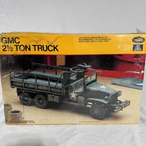 NOS Testors Italeri GMC 2 1/2 Ton American Military Truck 1/35 Scale ~ NEW - Picture 1 of 9