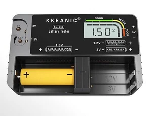 Battery Tester SL-049 - Controllo batteria digitale professionale con display LCD... - Foto 1 di 5