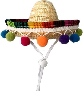 Mini Sombrero Top Sombrero Diadema Pequeño Sombrero de Paja Cinco de Mayo Pequeños Sombreros para... - Imagen 1 de 1