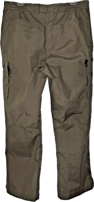 Pantalones cargo Jack Wolfskin US L EU 42 función 65 senderismo verde oliva Foto 1 de 4