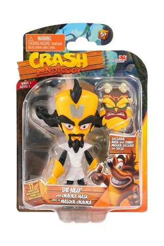 Crash Bandicoot Dr NEO 5" Action Figure Wave 1 Head Start 2021 Free shipping Cover