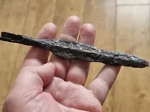 Roman military very rare small type iron spearhead Please read description LA76x - Picture 1 of 8