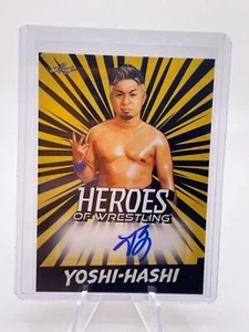 Hoja 2023 - Leyendas de la lucha libre - Amarillo automático - BA-YH1 Yoshi-Hashi - Imagen 1 de 2