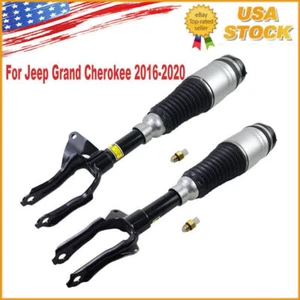 Pair Front Air Suspension Shock Struts For Jeep Grand Cherokee 2016-2020 Limited - Picture 1 of 8