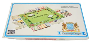 Parker Brothers Monopoly edizione in lingua tedesca 1978 completa - Foto 1 di 10