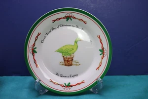 Festive Collection Godinger 12 Day Christmas ONE Replacement Dessert Plate Day 6 - Picture 1 of 4