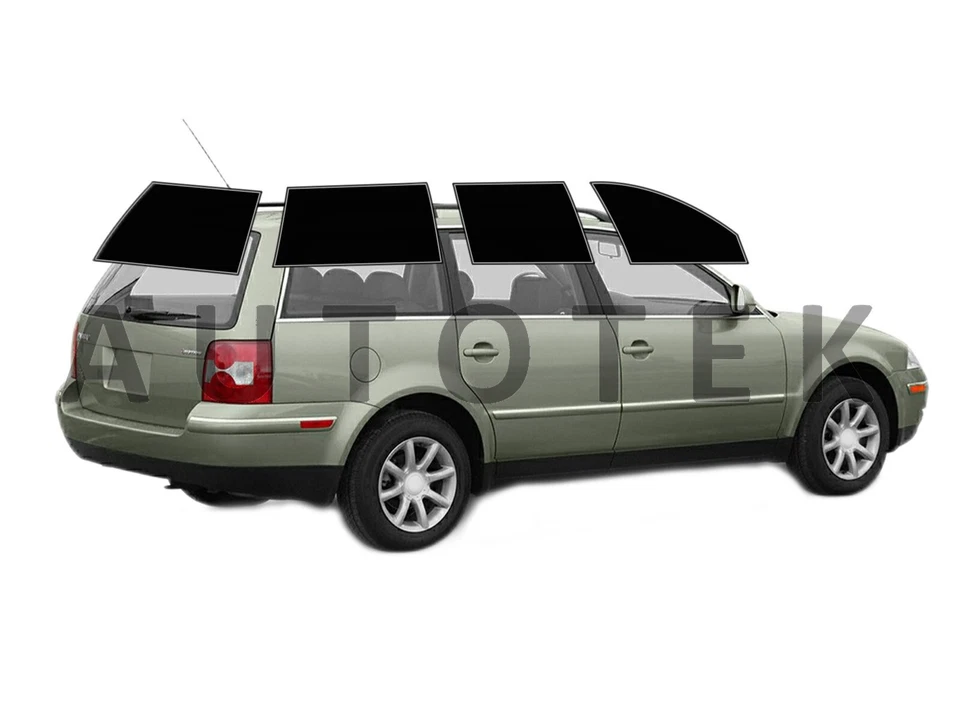 Película precortada para ventanas laterales cualquier pantalla de tinte para Volkswagen Passat Wagon 2000-2005 Foto 1 de 4