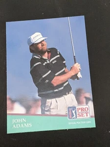 1991 Pro Set Golf JOHN ADAMS #187 PGA TOUR Rookie RC - Picture 1 of 1