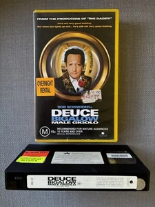 Deuce Bigalow Male Gigolo VHS Big Box Ex Rental Comedy Video Tape Rob Schneider - Bild 1 von 5