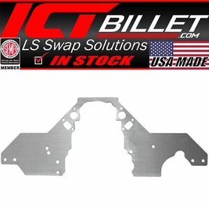Placa de motor delantera ICT Billet LS para montaje de motor S10 1994-2004 - Imagen 1 de 3