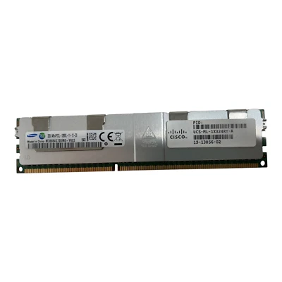SAMSUNG M386B4G70DM0-YK03 32GB 4Rx4 PC3L-12800L DDR3 Memory Module1600MHz 1.35V - Image 1 of 4