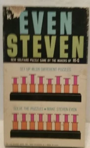 Even Steven Solitaire Puzzle Solitaire Game - Picture 1 of 4