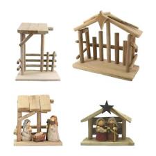 1pc Nativity Scene Statue Manger Crafts Party Home Desk Decor Collection