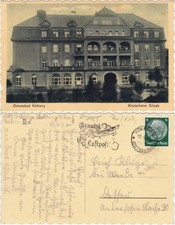 Postcard Kolberg Kołobrzeg children's home Siloah 1944